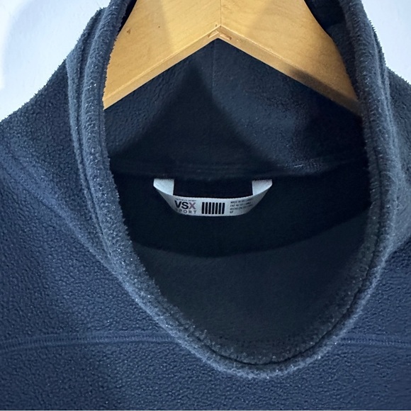 Victoria Secret VSX Sport Mock Fleece Turtleneck Women’s Black S/P - Picture 7 of 10